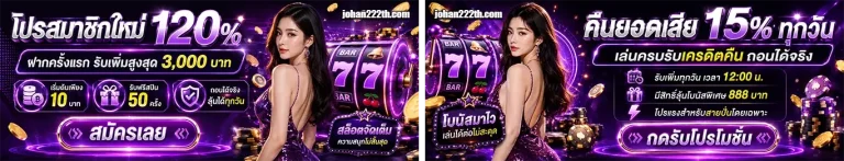 johan222 โปรโมชั่น